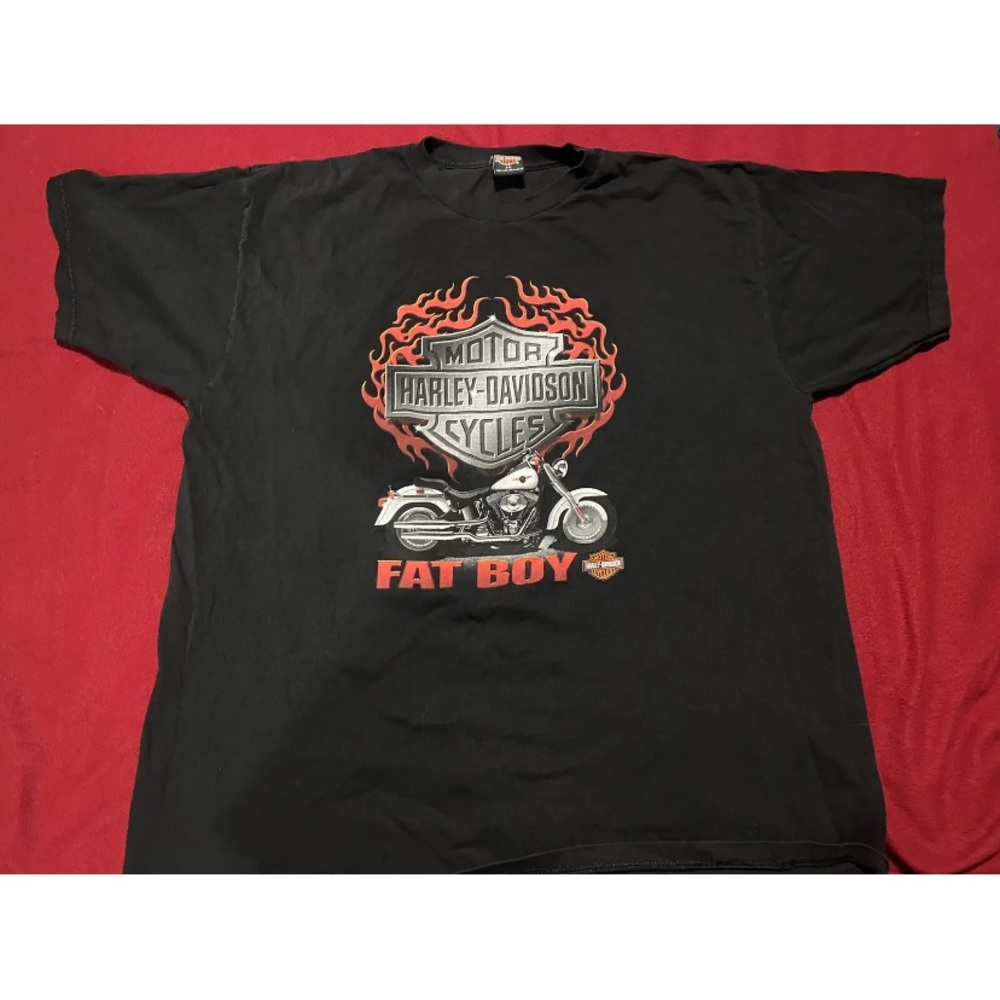 Men’s  Harley Davidson T-shirt 2xl Fat Boy
Charlotte NC
